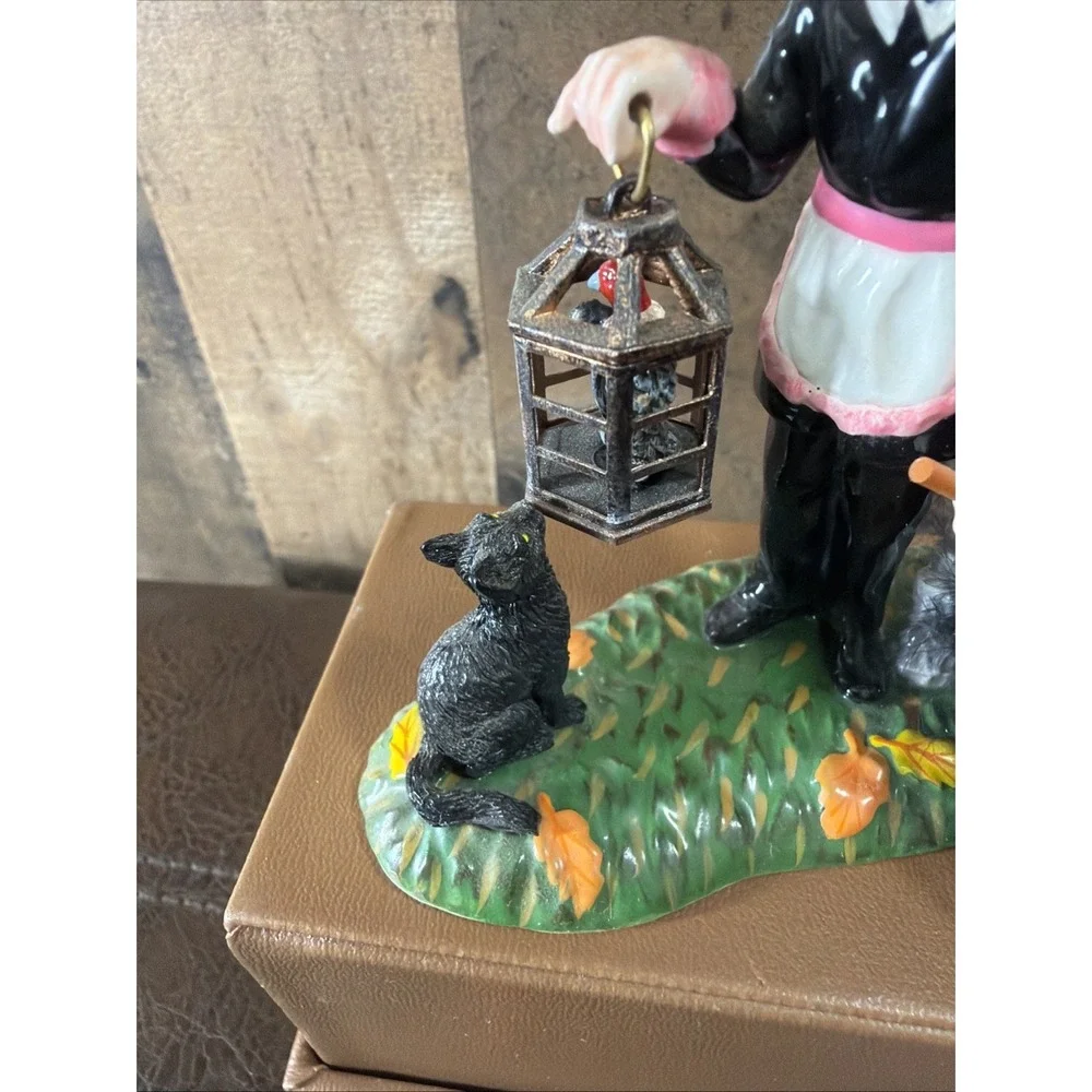 Dept 56 Halloween Village Figure A Gravely Haunting Bat Trick-Or-Treat Kid *Read